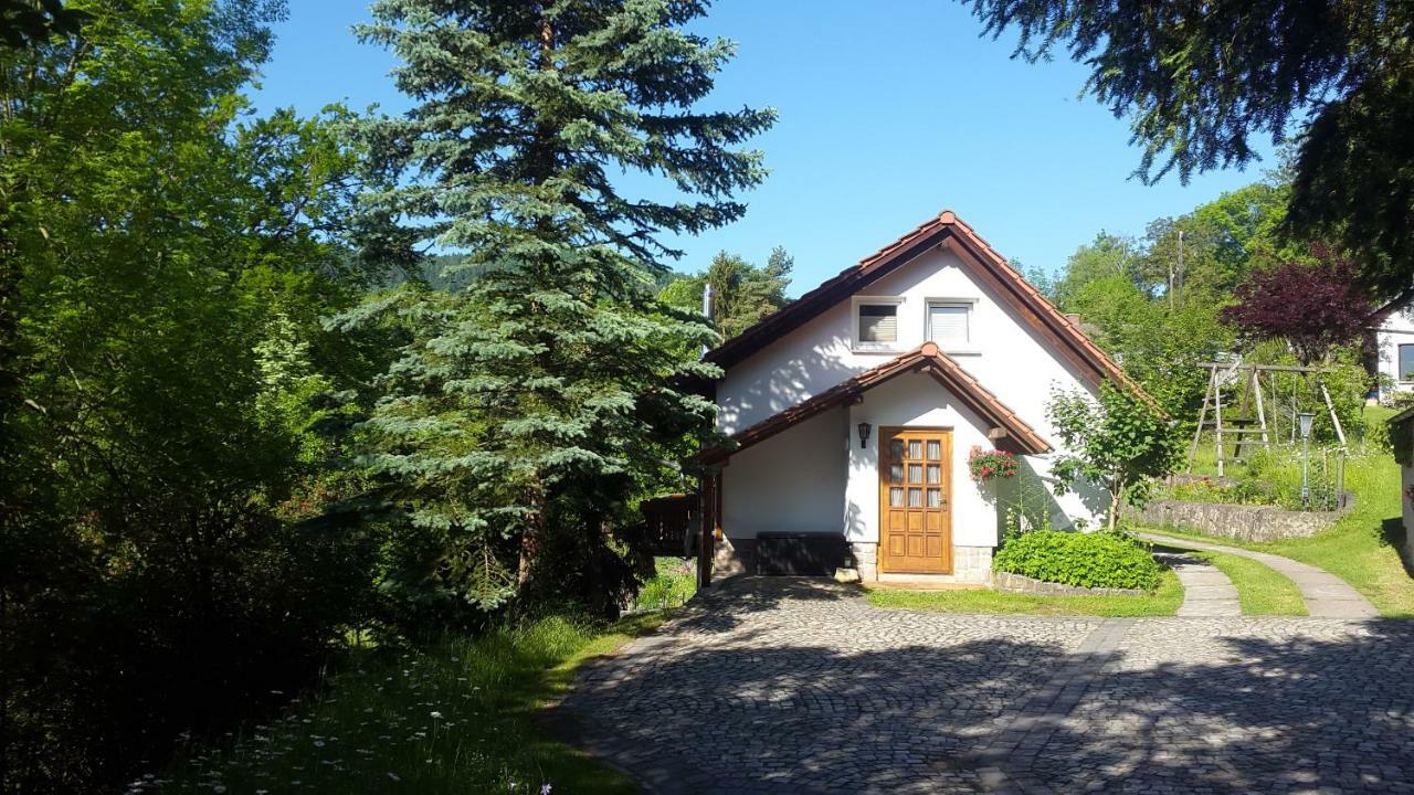 Ferienhaus "Am Schleifenbach" Saalfeld Saale Esterno foto